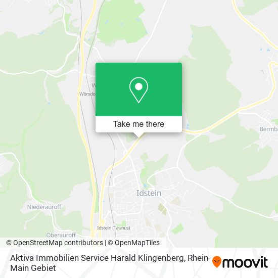 Карта Aktiva Immobilien Service Harald Klingenberg