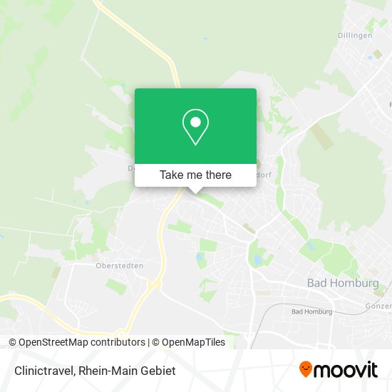Clinictravel map