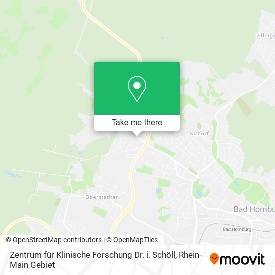 Zentrum für Klinische Forschung Dr. i. Schöll map