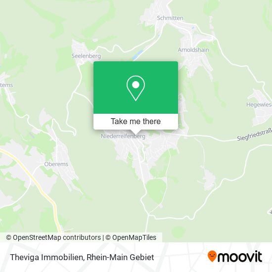 Theviga Immobilien map