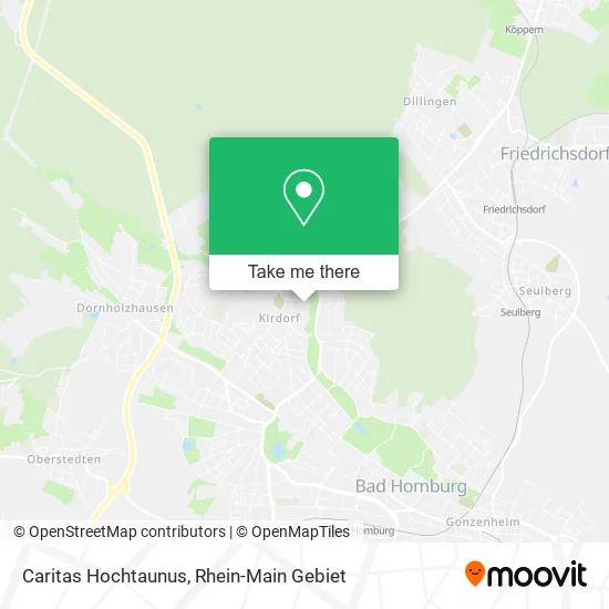 Карта Caritas Hochtaunus