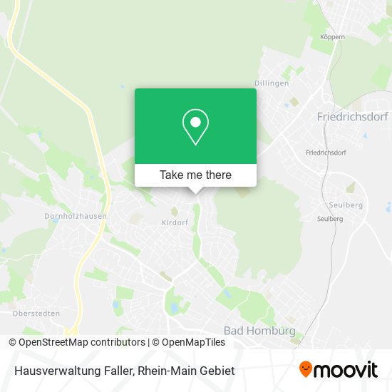 Hausverwaltung Faller map