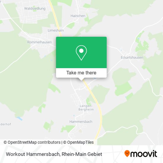 Workout Hammersbach map