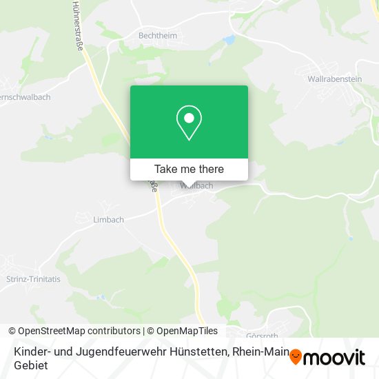 Kinder- und Jugendfeuerwehr Hünstetten map