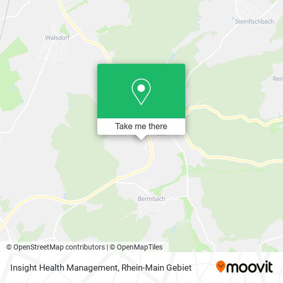 Insight Health Management map