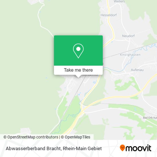 Abwasserberband Bracht map