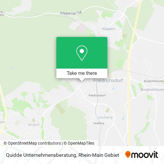 Quidde Unternehmensberatung map