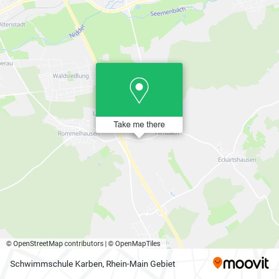 Schwimmschule Karben map