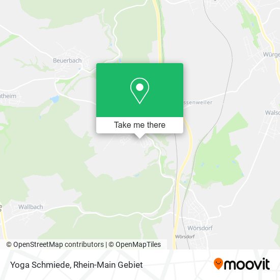 Yoga Schmiede map