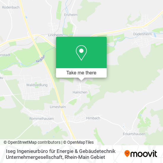 Iseg Ingenieurbüro für Energie & Gebäudetechnik Unternehmergesellschaft map