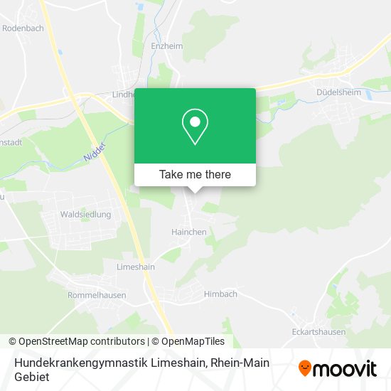 Hundekrankengymnastik Limeshain map