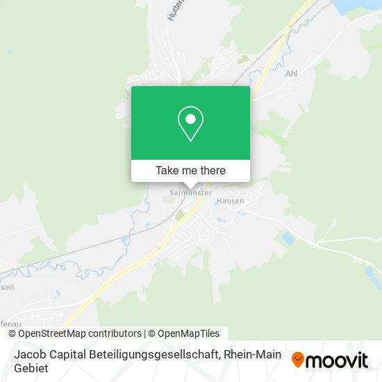 Jacob Capital Beteiligungsgesellschaft map