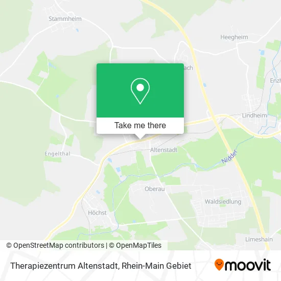 Карта Therapiezentrum Altenstadt