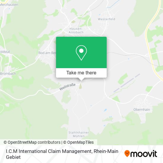 I.C.M International Claim Management map
