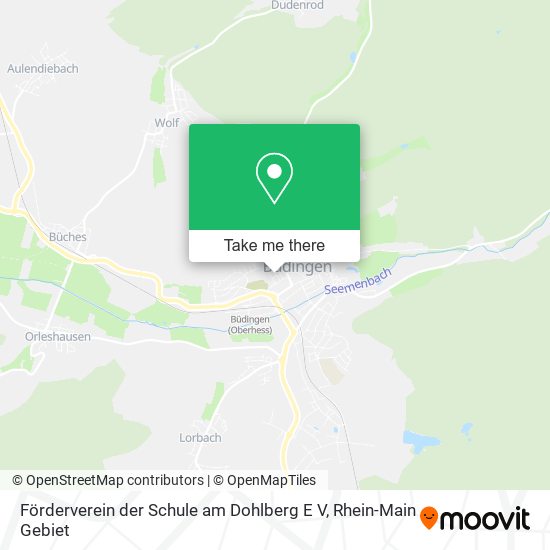 Förderverein der Schule am Dohlberg E V map