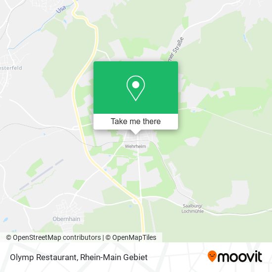 Olymp Restaurant map