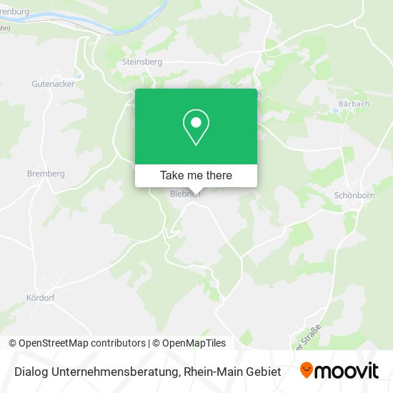 Dialog Unternehmensberatung map