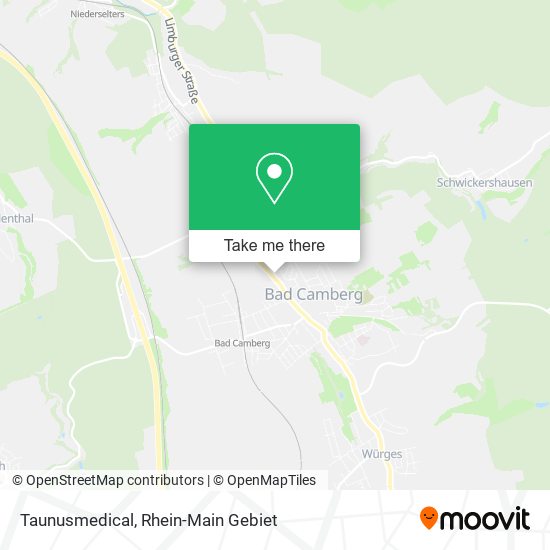 Taunusmedical map