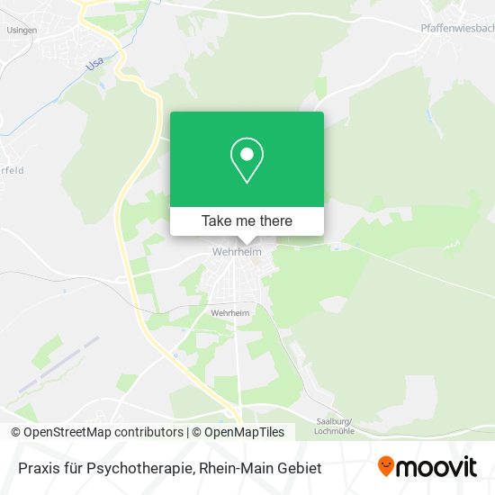 Praxis für Psychotherapie map