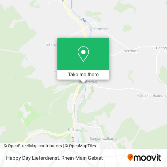 Happy Day Lieferdienst map