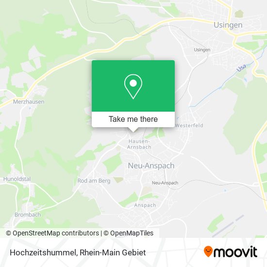 Hochzeitshummel map