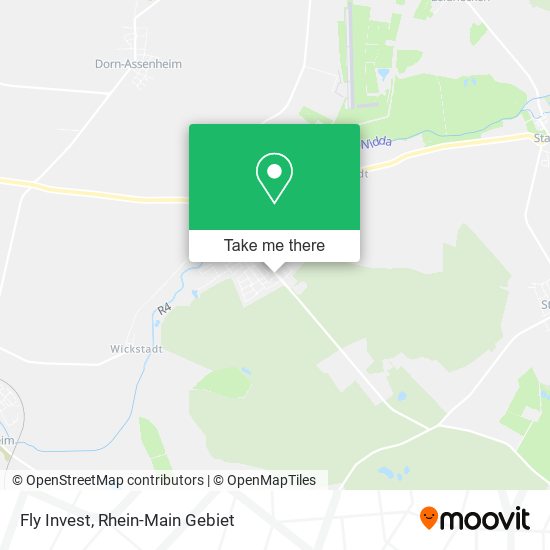 Fly Invest map