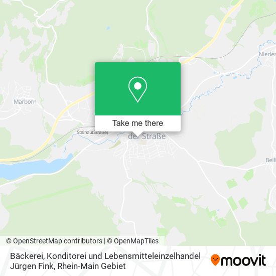 Bäckerei, Konditorei und Lebensmitteleinzelhandel Jürgen Fink map