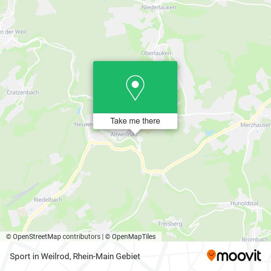 Sport in Weilrod map