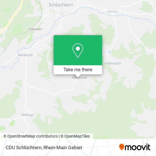 CDU Schlüchtern map