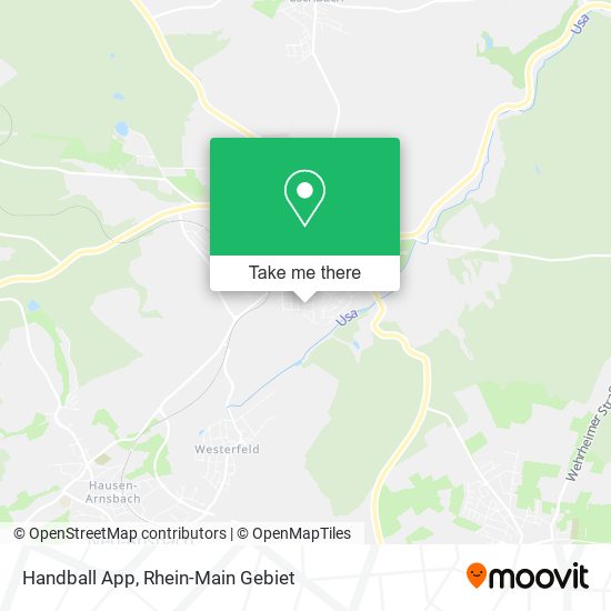 Handball App map