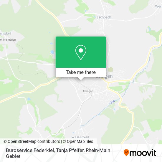 Büroservice Federkiel, Tanja Pfeifer map