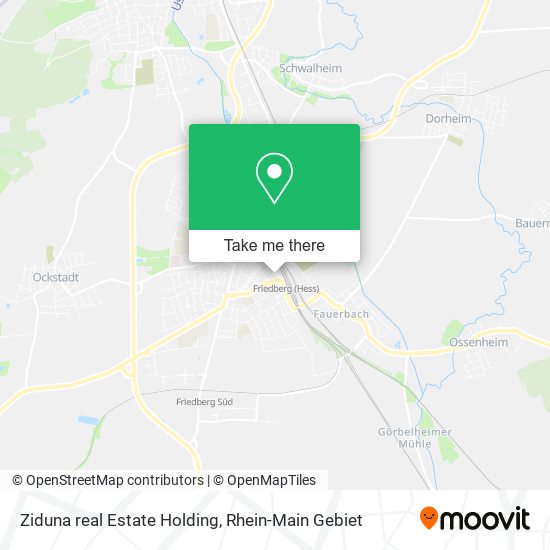 Карта Ziduna real Estate Holding