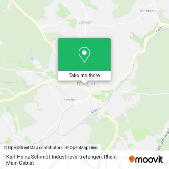 Karl-Heinz Schmidt Industrievertretungen map