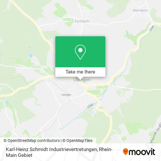 Карта Karl-Heinz Schmidt Industrievertretungen