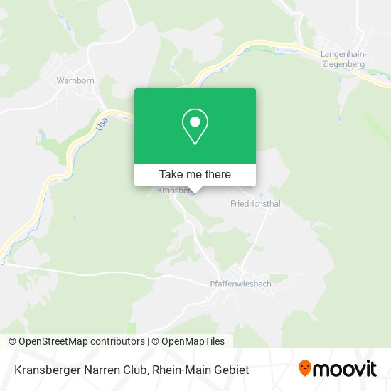 Kransberger Narren Club map