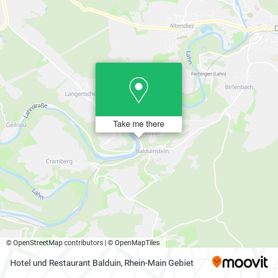 Hotel und Restaurant Balduin map