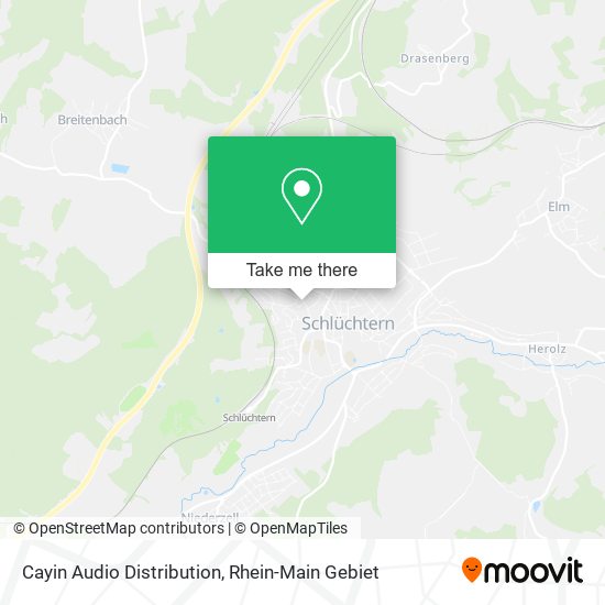 Cayin Audio Distribution map
