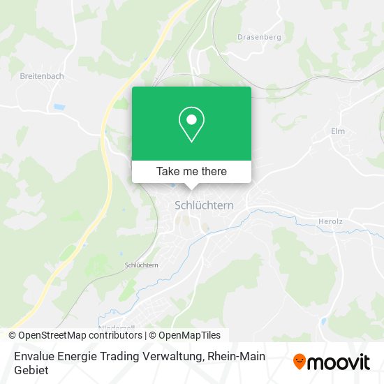 Envalue Energie Trading Verwaltung map