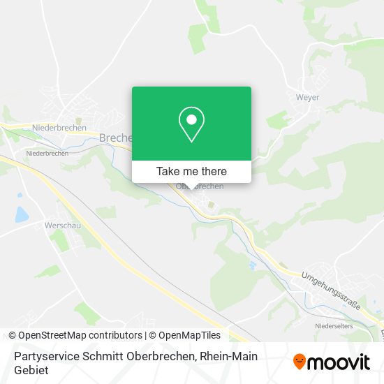 Partyservice Schmitt Oberbrechen map