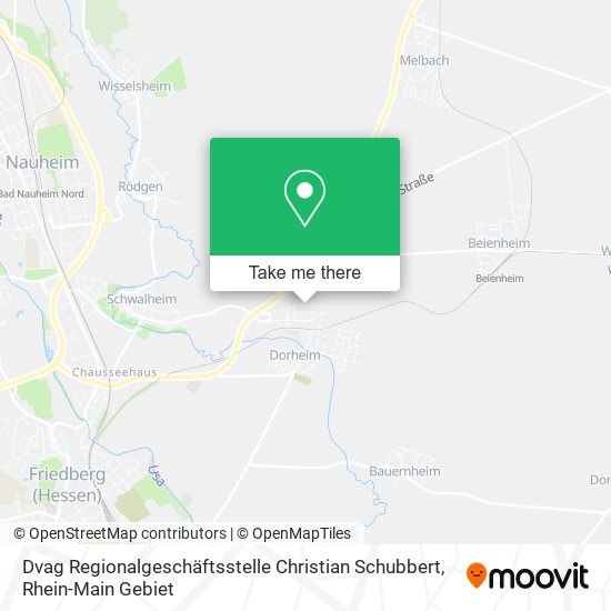 Dvag Regionalgeschäftsstelle Christian Schubbert map