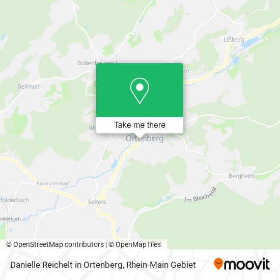 Danielle Reichelt in Ortenberg map