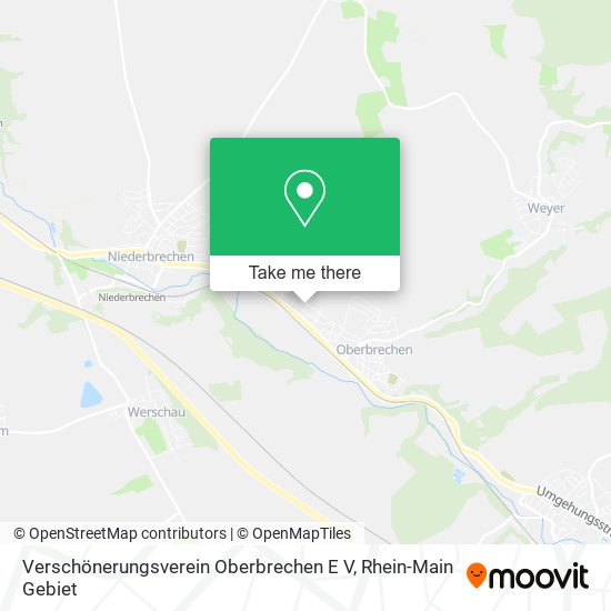 Verschönerungsverein Oberbrechen E V map