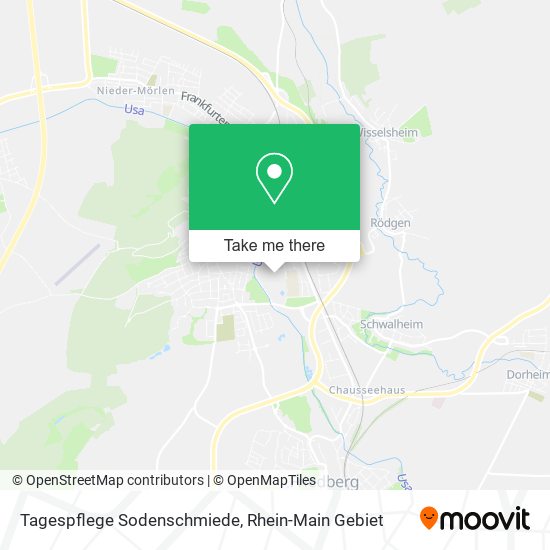 Tagespflege Sodenschmiede map