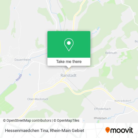 Hessenmaedchen Tina map