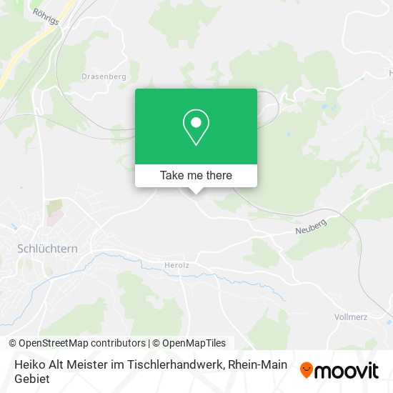 Heiko Alt Meister im Tischlerhandwerk map