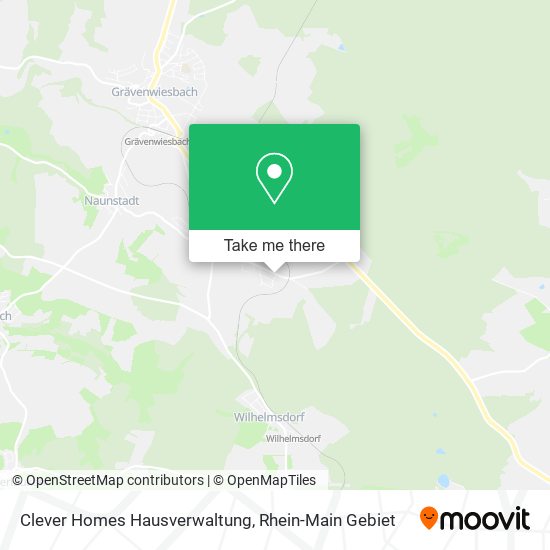 Карта Clever Homes Hausverwaltung