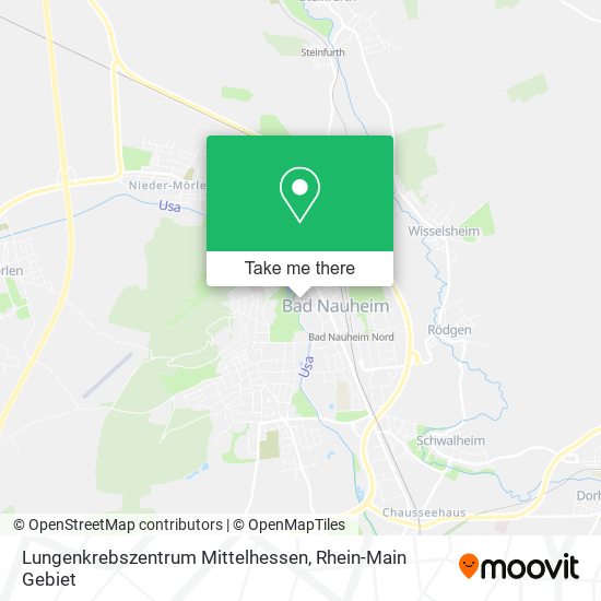 Lungenkrebszentrum Mittelhessen map