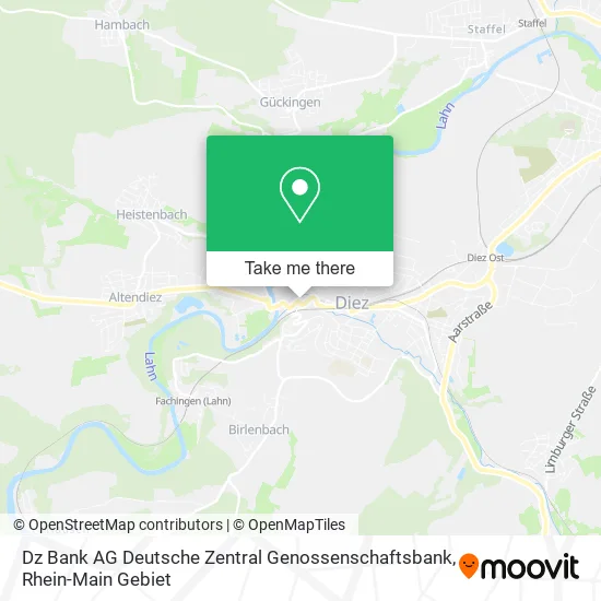 Карта Dz Bank AG Deutsche Zentral Genossenschaftsbank