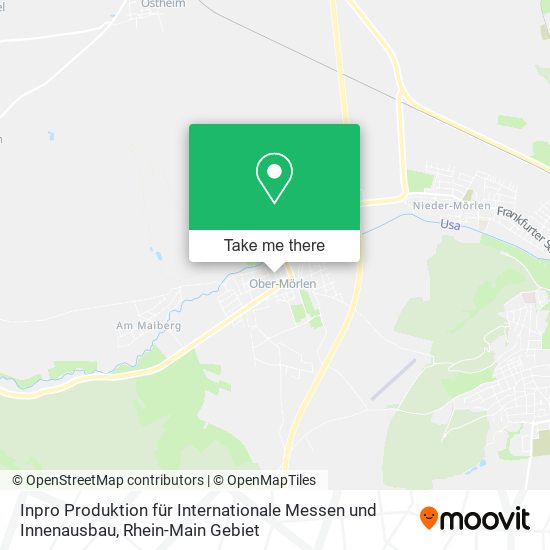 Inpro Produktion für Internationale Messen und Innenausbau map