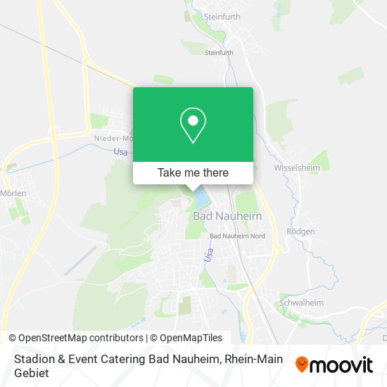 Карта Stadion & Event Catering Bad Nauheim